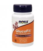 NOW FOODS GlucoFit (Liście banaba ekstrakt) - 60 kapsułek