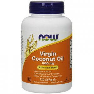 Now Foods Coconut Oil Virgin (Olej z kokosa) 1000mg