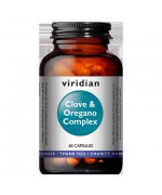 Viridian Clove and Oregano Complex - goździki, oregano, tymianek, bazylia - 60 kapsułek