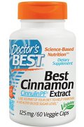 DOCTOR`S BEST Cinnamon Extract with CinnulinPF (cynamon) 125mg - 60 kapsułek