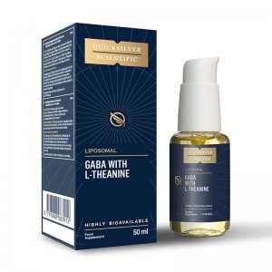 QUICKSILVER Liposomal GABA with L-Theanine EU (50 ml) GABA z L-teaniną