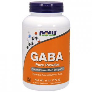 NOW FOODS Gaba proszek 170g