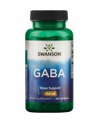 SWANSON Gaba 500mg - 100 kapsułek