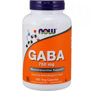NOW FOODS Gaba 750mg