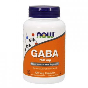 NOW FOODS Gaba 750mg