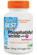 Doctor's Best Fosfatydyloseryna - Phosphatidyl Serine 100 mg - 120 kapsułek