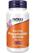 Now Foods Fosfatydyloseryna 150mg Soy Free - 60 kapsułek