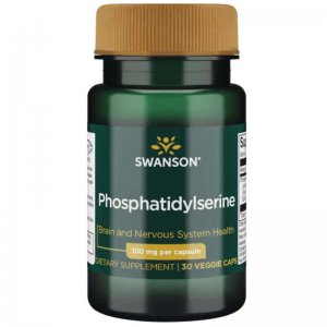 SWANSON Fosfatydyloseryny 100mg (Koncentracja, pamięć)