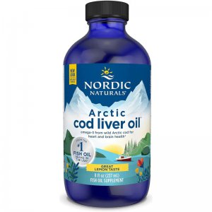 NORDIC NATURALS Arctic Cod Liver Oil 1060mg Cytryna