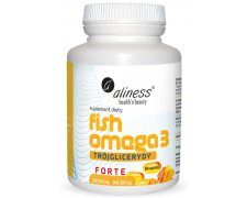Aliness Fish Omega 3 FORTE Trójglicerydy 500 / 250mg