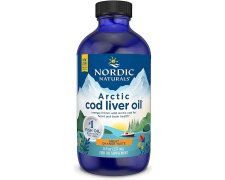 Nordic Naturals Arctic cod liver oil tran 1060mg smak pomarańczowy 237ml