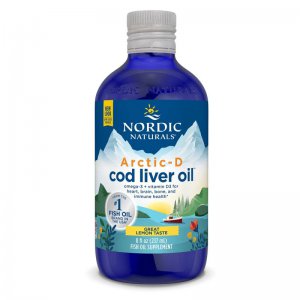 NORDIC NATURALS Arctic-D Cod Liver Oil - cytryna