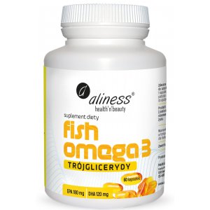 Aliness Fish Omega 3 Trójglicerydy 180/120mg