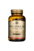 Solgar Cod Liver Oil Vitamins A&D - 100 kapsułek 