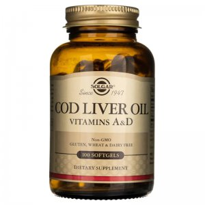Solgar Cod Liver Oil Vitamins A&D 
