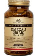 Solgar Potrójna Siła Omega-3 950 mg - 50 kapsułek 