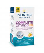 NORDIC NATURALS Complete Omega-D3, 565mg cytryna - 120 kapsułki