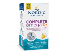 NORDIC NATURALS Complete Omega-D3, 565mg cytryna