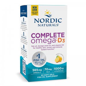 NORDIC NATURALS Complete Omega-D3, 565mg cytryna