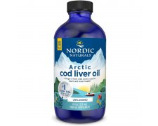 Nordic Naturals Arctic Cod Liver Oil - Tran 1060mg smak naturalny 237ml