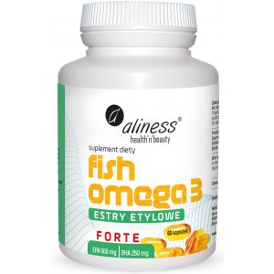 Aliness Fish Omega 3 FORTE Estry Etylowe 500/250mg