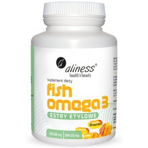 Aliness Fish Omega 3 Estry Etylowe 180/120 mg