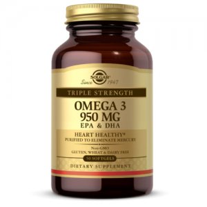 Solgar Potrójna Siła Omega-3 950 mg