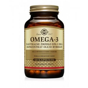 Solgar Omega 3 Naturalne źródło EPA i DHA 60 kapsułek