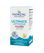 Nordic Naturals Ultimate Omega + CoQ10, 1280mg Cytryna - 60 miękkich kapsułek 