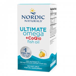 Nordic Naturals Ultimate Omega + CoQ10, 1280mg Cytryna