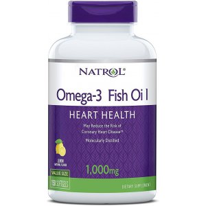 NATROL Omega-3 Fish Oil, 1000mg