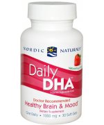 Nordic Naturals Daily DHA (truskawka) - 30 miękkich kapsułek