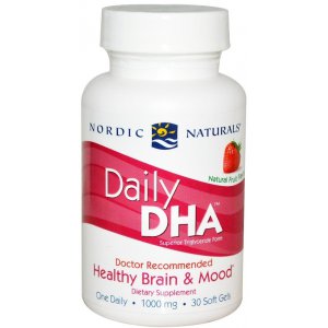 Nordic Naturals Daily DHA (truskawka)