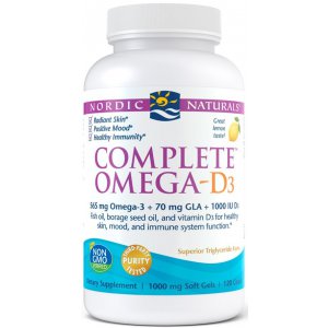 NORDIC NATURALS Complete Omega-D3, 565mg cytryna