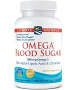 Nordic Naturals Omega Blood Sugar, 896mg - 60 kapsułek