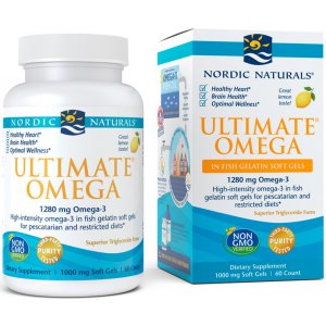 Nordic Naturals Ultimate Omega, 1280mg Cytryna 