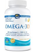 Nordic Naturals Omega-3D, 690 mg Cytryna - 120 kapsułek