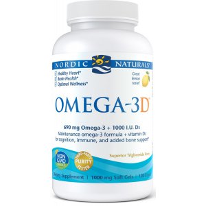 Nordic Naturals Omega-3D, 690 mg Cytryna