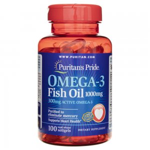 Puritan's Pride Olej Omega-3 1000 mg