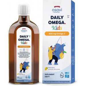 Osavi Daily Omega Kids (Marine), 800mg Omega 3 (Cytryna)