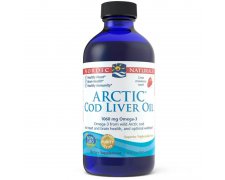 Nordic Naturals Arctic Cod Liver Oil - Tran 1060mg smak truskawkowy 237ml