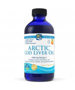 Nordic Naturals Arctic cod liver oil tran 1060mg smak pomarańczowy 237ml - 237 ml 