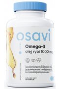 Osavi Omega-3 Olej Rybi, 1000mg (Cytryna) - 120 miękkich kapsułek