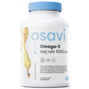 Osavi Omega-3 Olej Rybi, 1000mg (Cytryna)