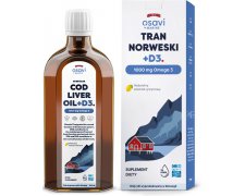 Osavi Tran Norweski + D3 (Marine), 1000mg Omega 3 (Cytryna)