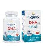 Nordic Naturals DHA Xtra, 1660mg Truskawka - 60 miękkich kapsułek