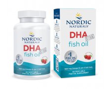 Nordic Naturals DHA Xtra, 1660mg Truskawka