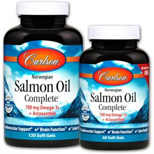 Carlson Labs Norwegian Salmon Oil Complete kompletny olej z łososia norweskiego