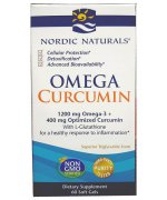 Nordic Naturals Omega Curcumin, 1200mg - 60 miękkich kapsułek 