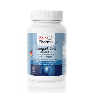 Zein Pharma Omega-3 Gold - Brain Edition, 1000mg 